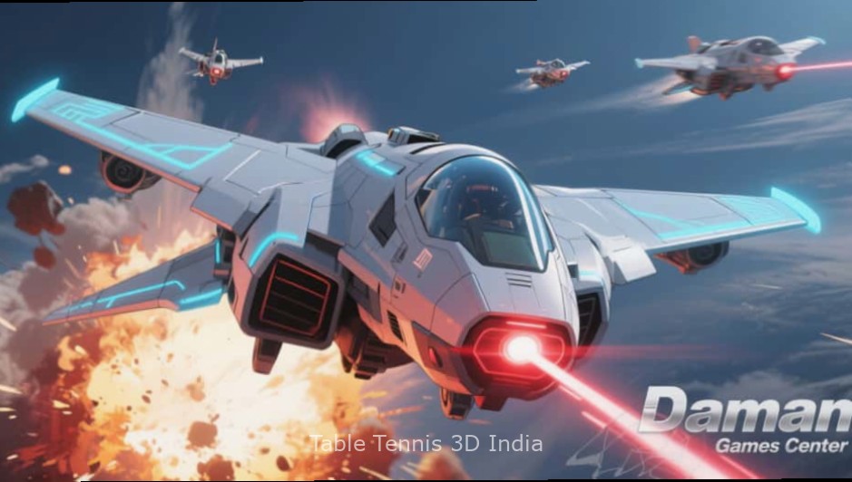 Table Tennis 3D India Gameplay Table Tennis 3D India Gameplay Screenshot showing Indian style table tennis court